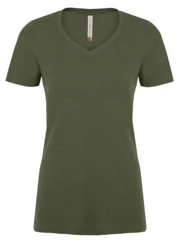 ATC™ EUROSPUN® RING SPUN V-NECK LADIES' TEE