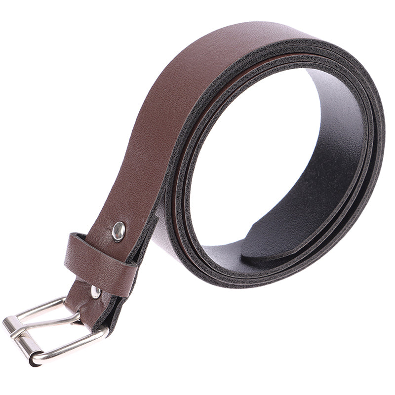 100CM Leather Belt Metal Buckle