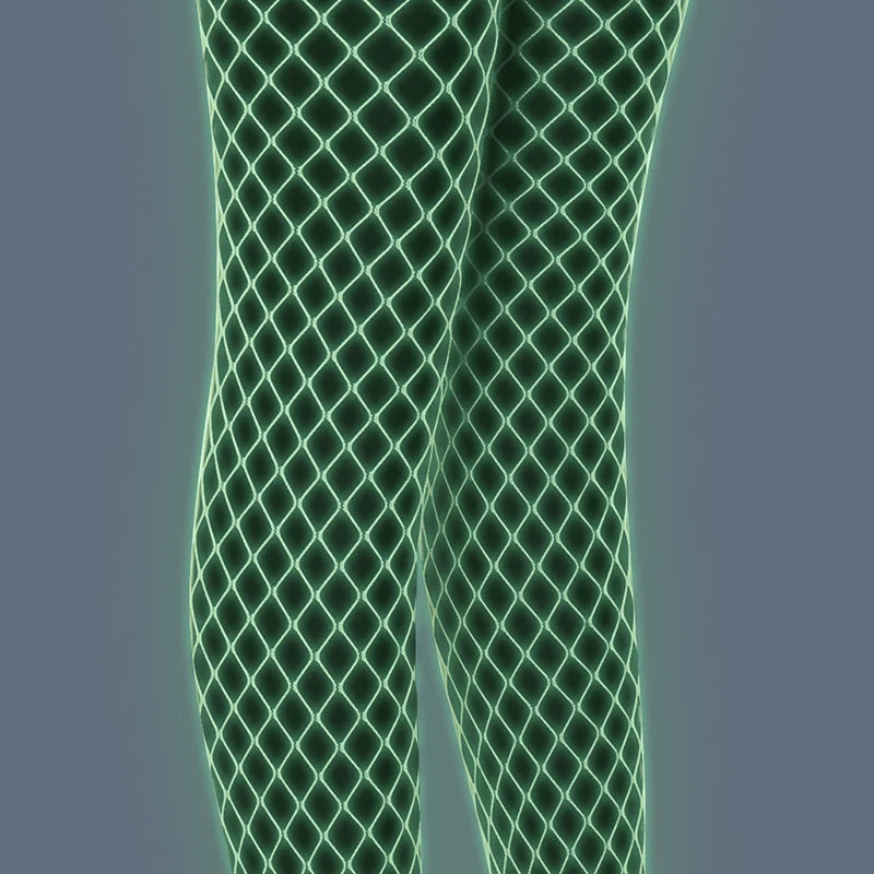 Luminous Stockings Super Elastic Sexy Mesh Tights