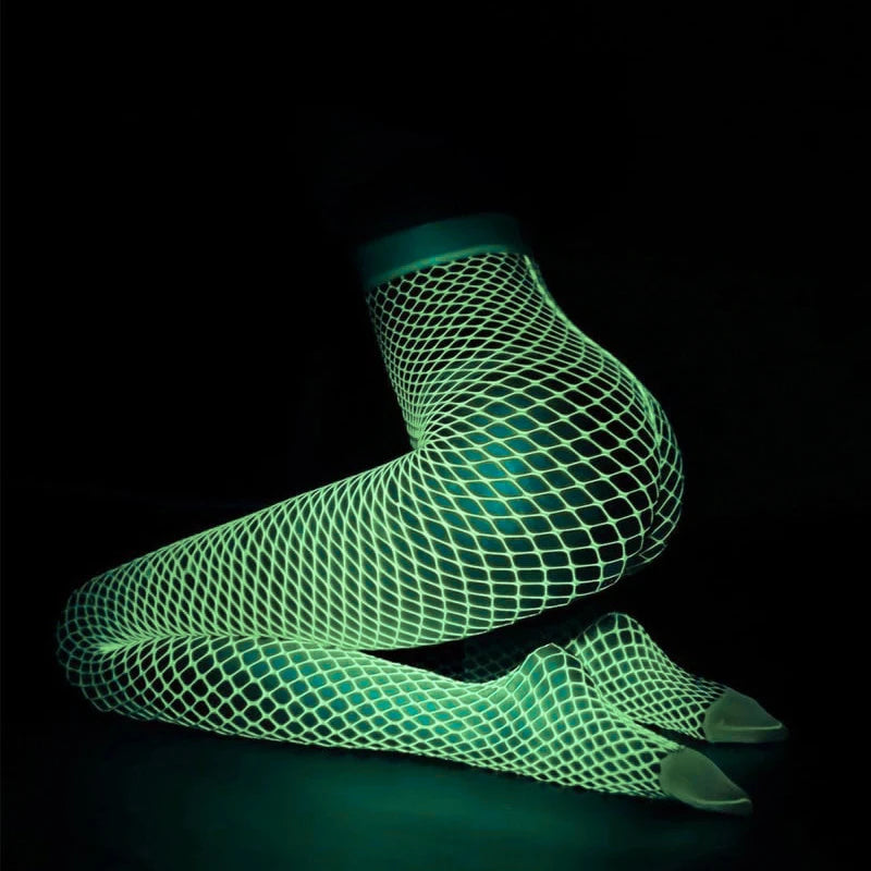 Luminous Stockings Super Elastic Sexy Mesh Tights