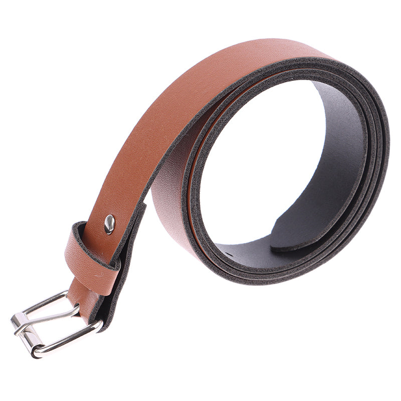 100CM Leather Belt Metal Buckle