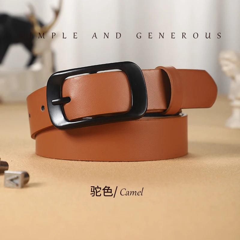 Unisex casual pin buckle belt