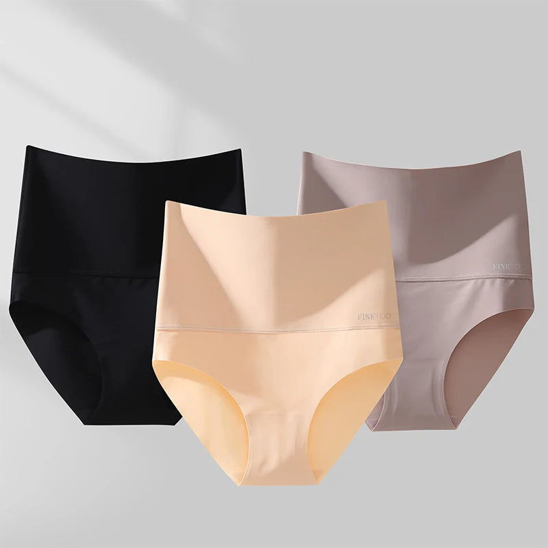 3PCS/Set Seamless High Waist Bodyshaper Slimming Shapewear Panties