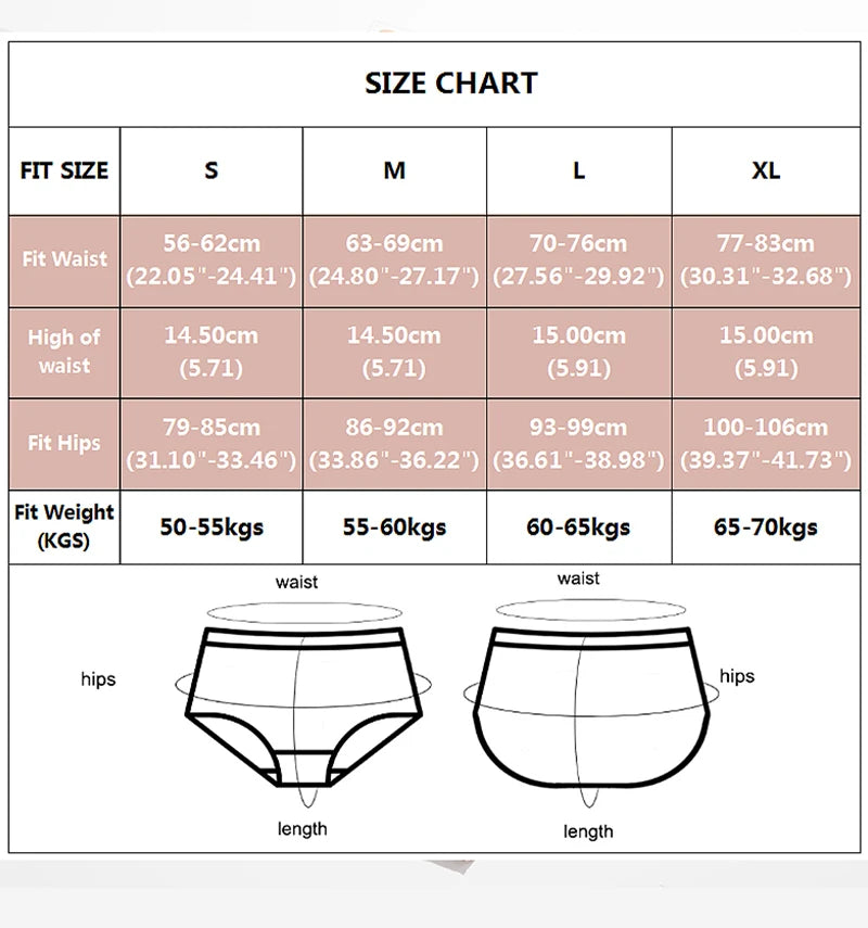 Seamless High Waist Bodyshaper Slimming Shapewear Panties