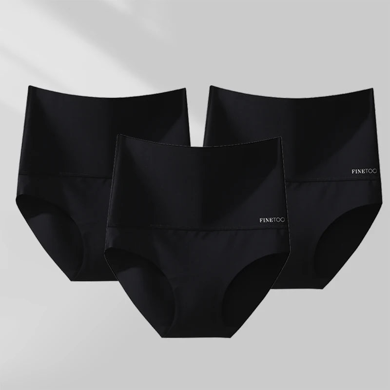 3PCS/Set Seamless High Waist Bodyshaper Slimming Shapewear Panties