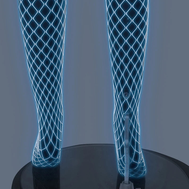 Luminous Stockings Super Elastic Sexy Mesh Tights