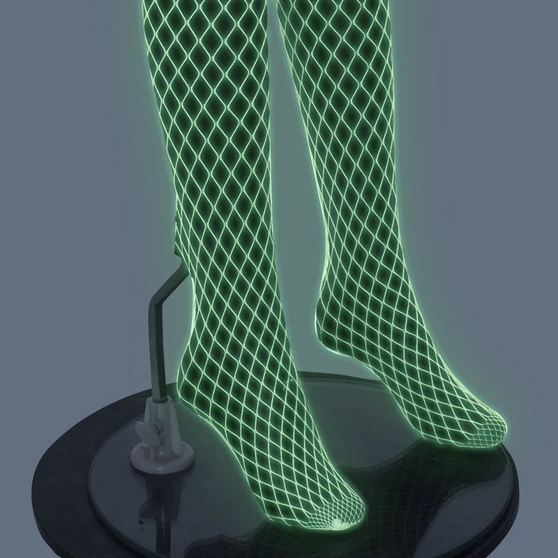 Luminous Stockings Super Elastic Sexy Mesh Tights