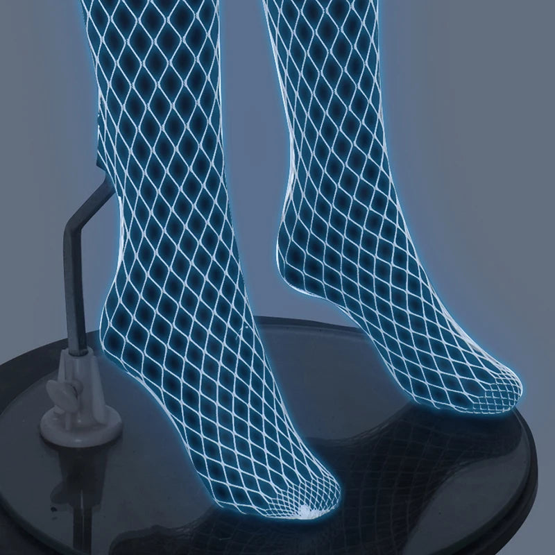 Luminous Stockings Super Elastic Sexy Mesh Tights