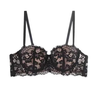 French Style Bras Floral Lace Push Up Bra Underwear