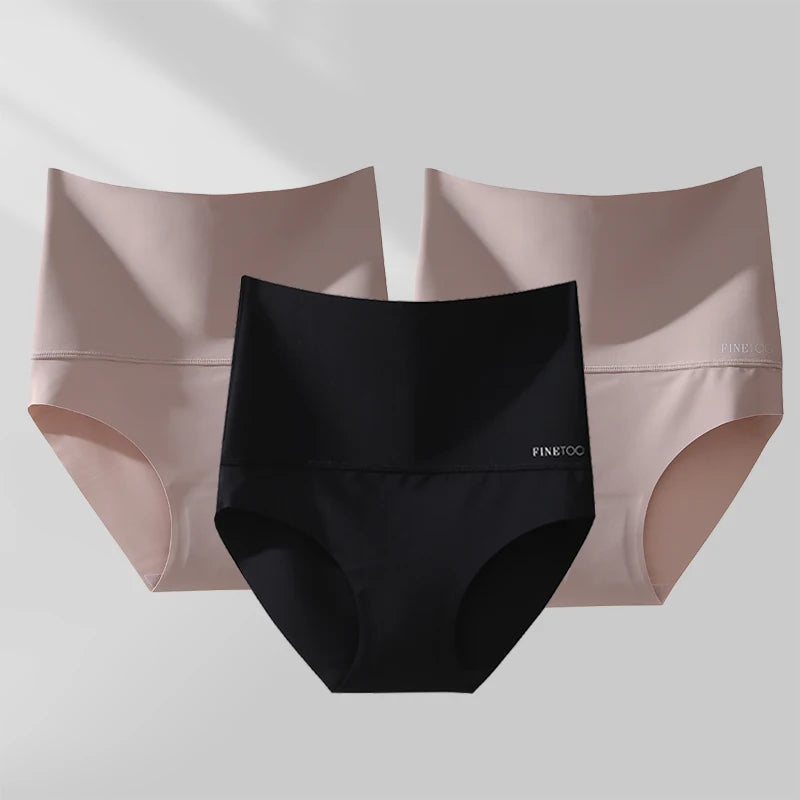 3PCS/Set Seamless High Waist Bodyshaper Slimming Shapewear Panties