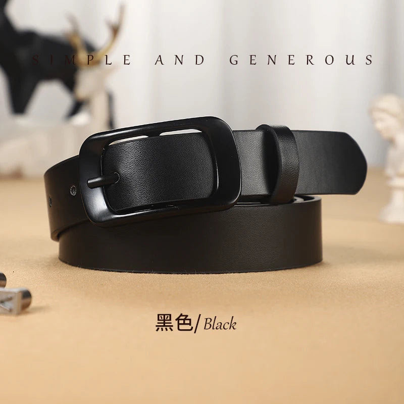 Unisex casual pin buckle belt