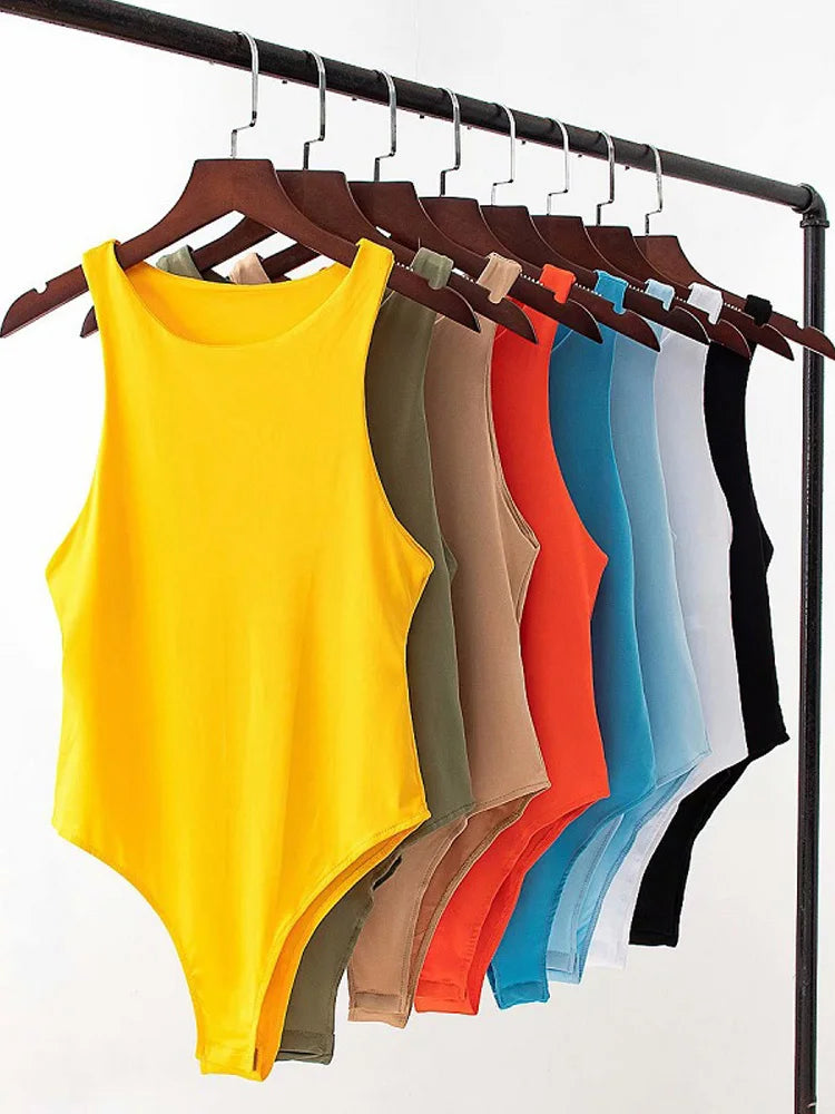 Solid summer colour bodysuits